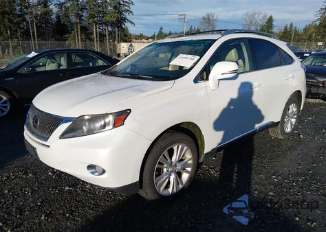 2012 Lexus Rx 450H from USA, damaged, VIN JTJBC1BA6C2430388